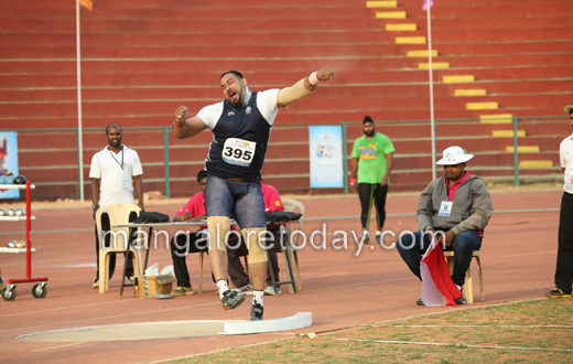 Shot putter Inderjeet